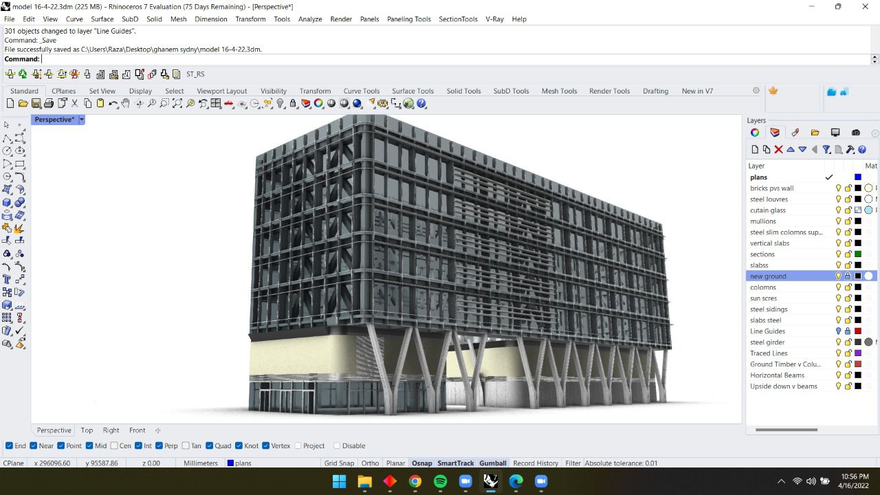 Modern Architecture Building